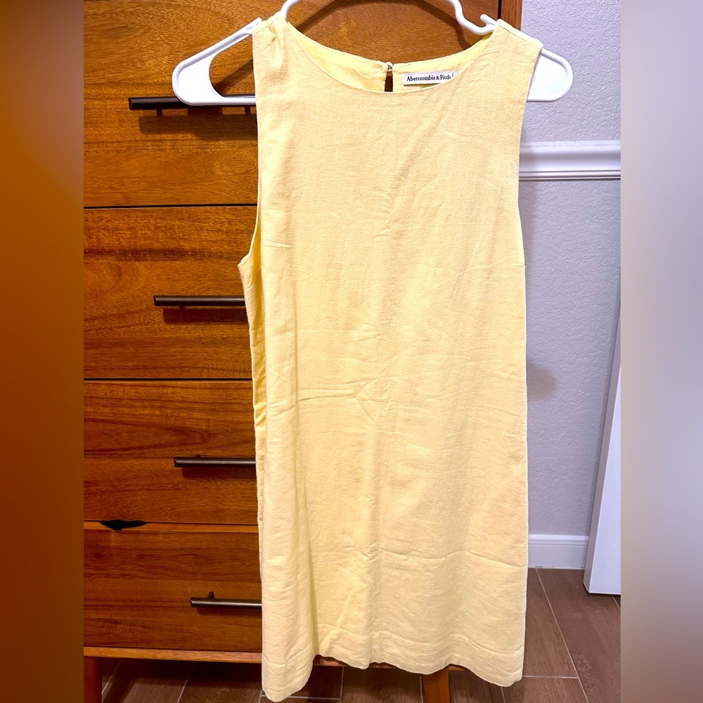 Abercrombie highneck linen dress